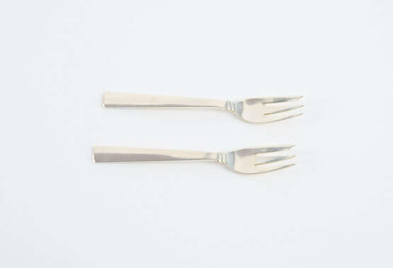 SILVER CUTLERY "NO. 41" FORC SIX PEOPLE - photo 5