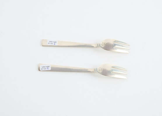 SILVER CUTLERY "NO. 41" FORC SIX PEOPLE - photo 6