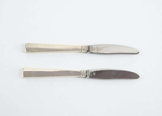 SILVER CUTLERY "NO. 41" FORC SIX PEOPLE - photo 10
