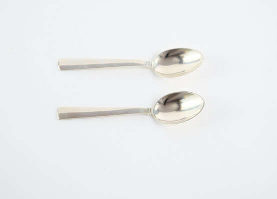 SILVER CUTLERY "NO. 41" FORC SIX PEOPLE - photo 11