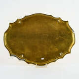 LARGE MATCHING BRASS PRESENTOIR WITH BIRD ORNAMENTATION - фото 3