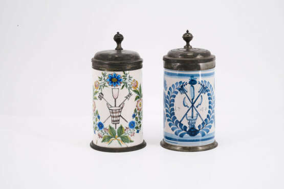 TWO "WALZENKRUG" TANKARDS WITH THE BREWERS' HALLMARK - photo 5