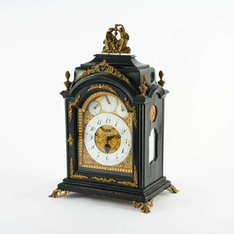 WOODEN TABLE CLOCK - photo 1