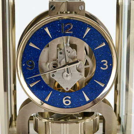 RHODIUM-PLATED METAL ATMOS V WITH LAPIS CHAPTER RING - photo 6