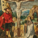 Christ as the Cross with the St Gregory the Moor and a Clerical Donor - фото 1