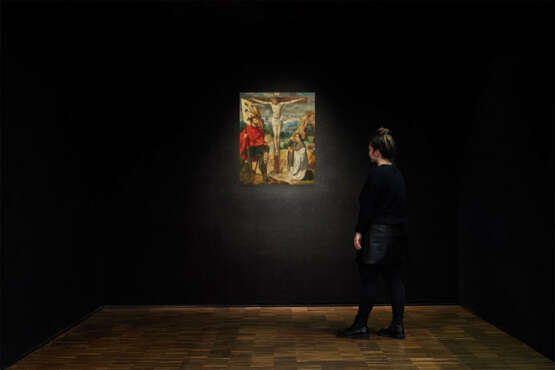 Christ as the Cross with the St Gregory the Moor and a Clerical Donor - фото 4