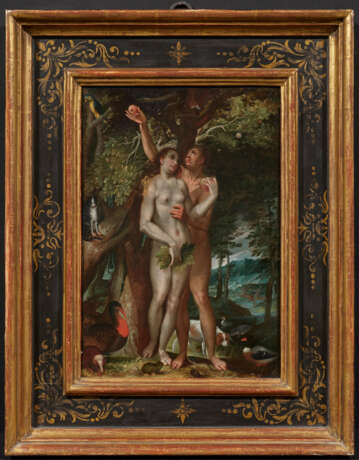 Adam and Eve in the Garden of Paradise at the Tree of Knowledge - фото 1