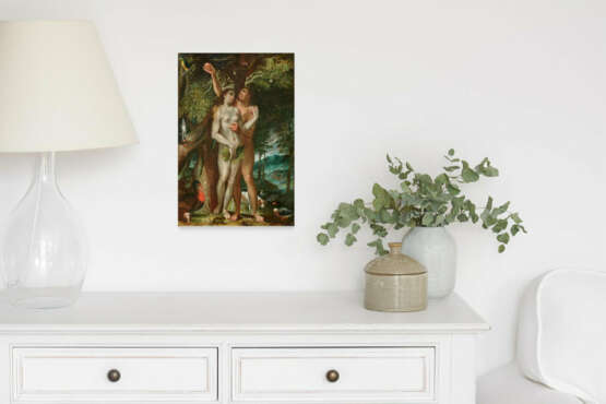 Adam and Eve in the Garden of Paradise at the Tree of Knowledge - фото 3