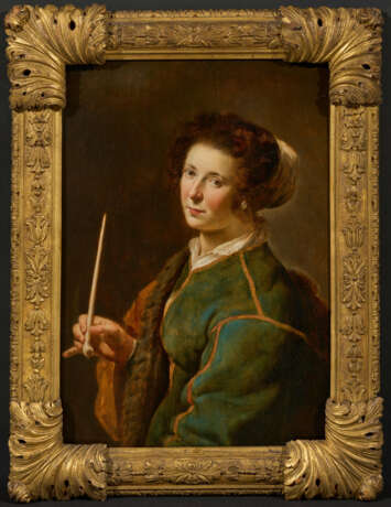 Young Woman with Pipe - photo 2
