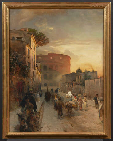 Street Scene in front of the Colosseum - photo 2