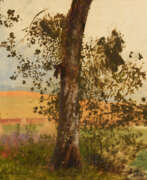 Oswald Achenbach. Study of a Tree