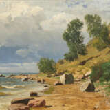 Baltic Sea Coast with Birch Trees on a Slope - фото 1