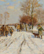 Hugo Muhlig. After the Wintery Battue