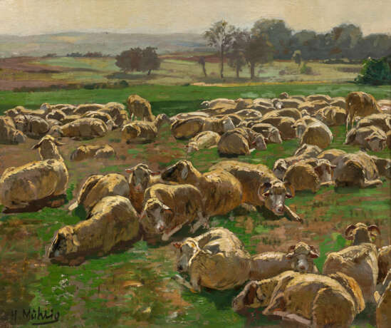 Resting Sheep Herd - фото 1