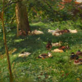 Ducks in the Shade of a Tree - photo 1