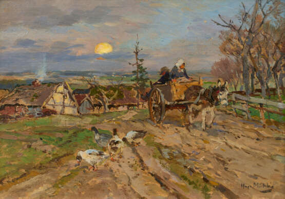 Evening near Harscheid in the Eifel - photo 1