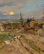 Hugo Mühlig. Abend bei Harscheid in der Eifel