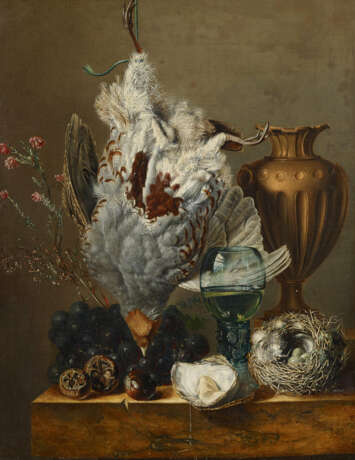 Still Life with Slain Bird, Oysters and Bird's Nest - photo 1