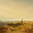 Auf der Alm (Mountainscape - Girls on a Plateau). - Сейчас на аукционе