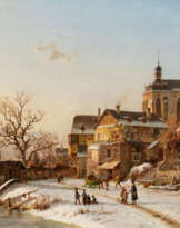 Sunny Winter Day near Oberwesel at the Rhine