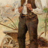 Gentleman with Wheelbarrow - photo 1
