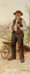 Gentleman with Wheelbarrow
