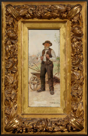 Gentleman with Wheelbarrow - photo 2