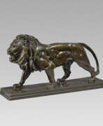 Sculptures. Striding Lion