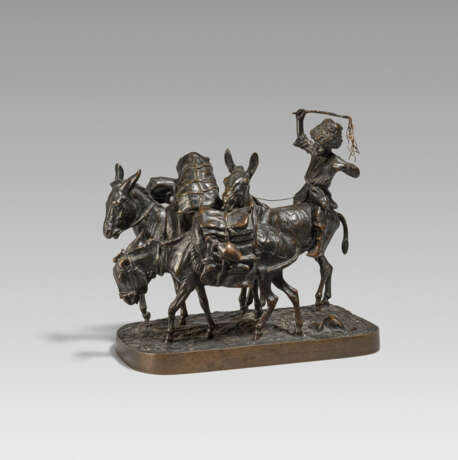 Little Driver with Three Donkeys - photo 1