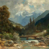 Mountain Valley with View of the Hohe Göll near Berchtesgaden - photo 1