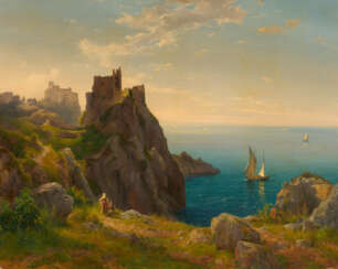 The Ruins of Duino on the Adriatic Coast near Trieste