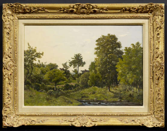 Landscape at the Course of the Stream near Saint Privé - photo 2
