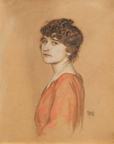 Portrait of an Old Lady with Pearl Necklace - фото 1