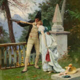 Genteel Couple on Viewpoint at the Kolbenstein near Oberbozen - photo 1