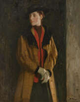 Portrait of a Distinguished Young Lady with a Hat