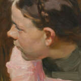 Girl's Head in Profile - photo 1
