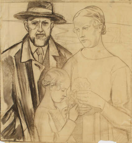 Self-Portrait of the Artist with his Family - photo 1