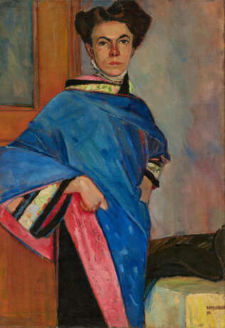 Portrait of the Female Painter Alexandra Korsakoff (1884-1969) - фото 1