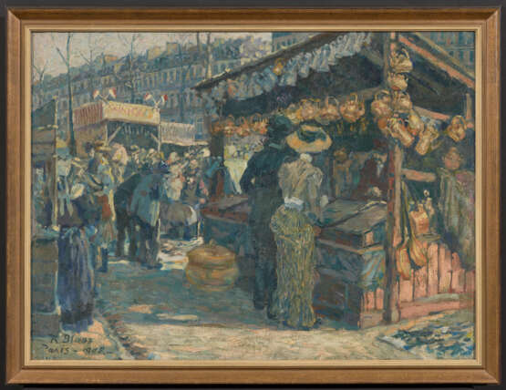 Paris. Market Stalls on a Boulevard - photo 2