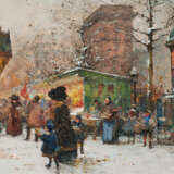 Paris. Winter Day at the Boulevard Saint Denis - photo 1