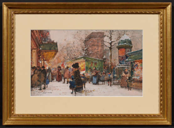 Paris. Winter Day at the Boulevard Saint Denis - photo 2