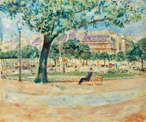 aris. A Summer's Day at the Jardin du Luxembourg