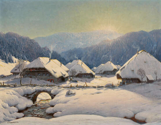 Sonnenaufgang über dem Herzogenhorn - Foto 1