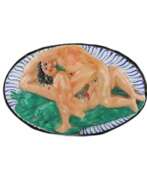Product catalog. Snuffbox with an image of an erotic scene. 19th century. 