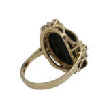 Ring mit ovaler Achat-Kamee, - photo 3