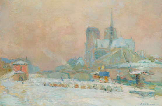 ALBERT LEBOURG (1849-1928) - Foto 1