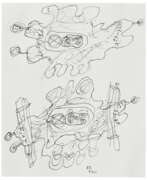 Жан Дюбюффе. JEAN DUBUFFET (1901-1985)