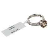 White gold ring with diamonds. Diamonds 21th century - photo 7