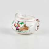 Kuznetsovs porcelain teapot. Porcelain Late 19th century - photo 3