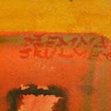 Folk motif watercolor Mid-20th century - photo 2